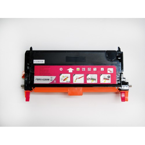 Reman Xerox Phaser 6280 Magenta Toner 106R01393
