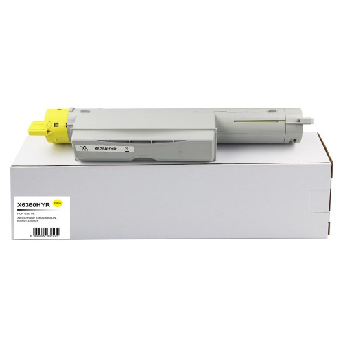 Reman Xerox Phaser 6360 Yellow Hi Yld Toner 106R01220