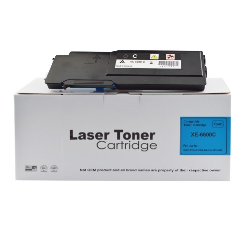 Comp Xerox Phaser 6600 Hi Cap Cyan Toner 106R02229