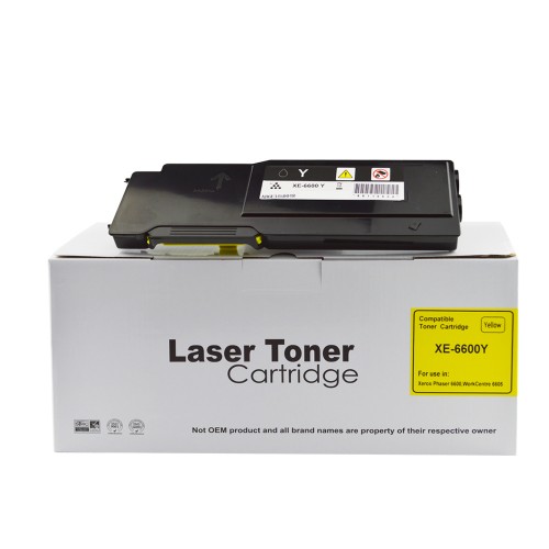 Comp Xerox Phaser 6600 Hi Cap Yellow Toner 106R02231