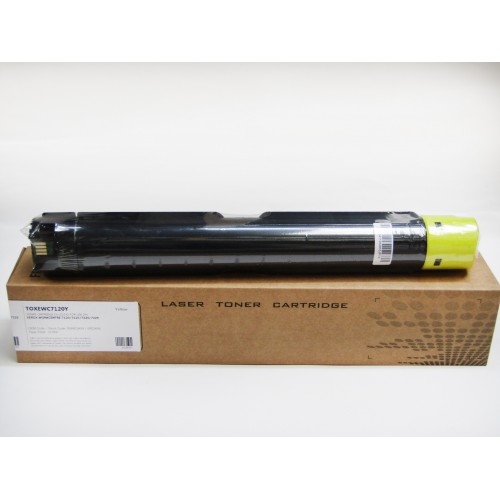 Comp Xerox WorkCentre 7120 Yellow Toner 6R01458