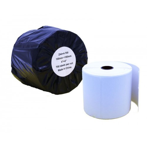 Comp Zebra White Labels Roll 700 pcs (ZA4x4-700)