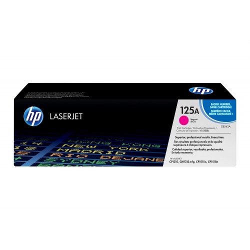 OEM HP CB543A Magenta 1400 Pages Original Toner 125A
