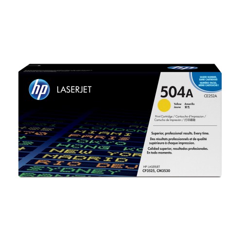OEM HP CE252A (504A) Toner yellow 7K pages