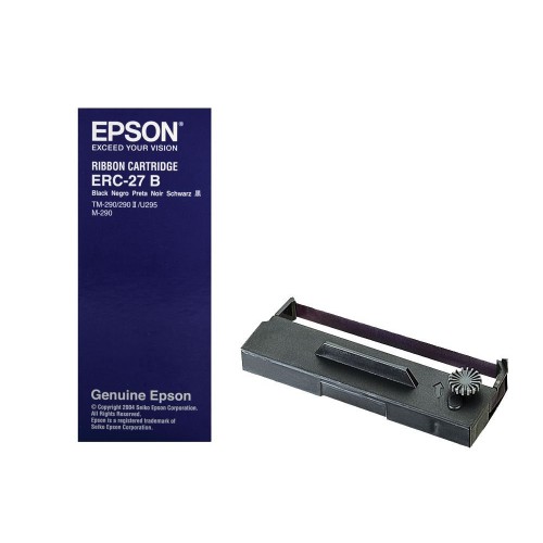 OEM Epson ERC-27 Black Original Fabric Ribbon (C43S015366)