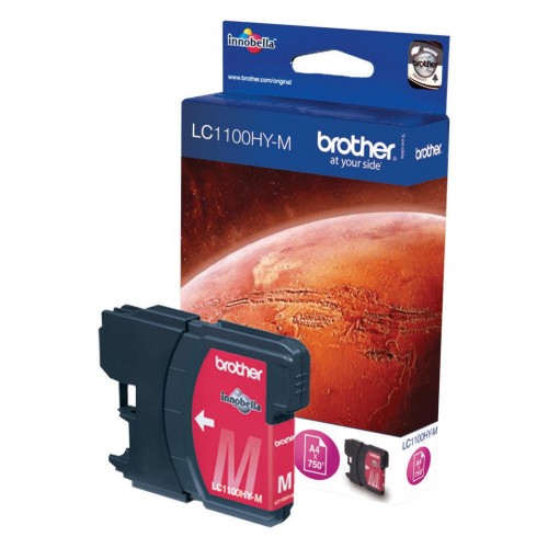 OEM Brother LC1100HYM High Capacity Magenta Original Print Cartridge