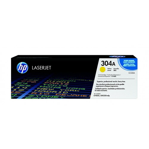 OEM HP Laserjet CP2025 Yellow CC532A Toner 304A