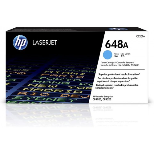 OEM HP CE261A (648A) Cyan Toner