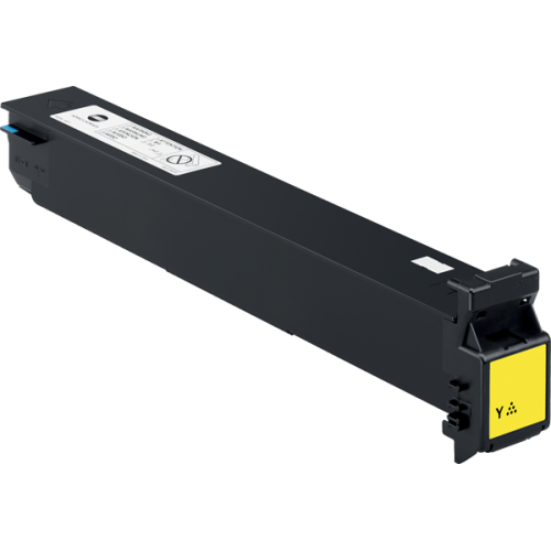 OEM Konica Minolta A0D7254 TN214Y Yellow 18500 Pages Original Toner