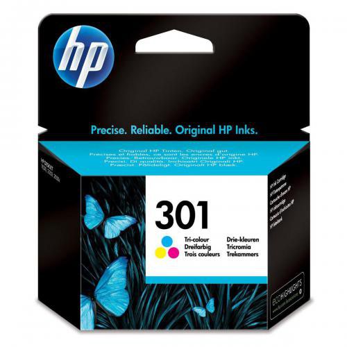 OEM HP 301 Tri-Colour Original Ink Cartridge CH562EE