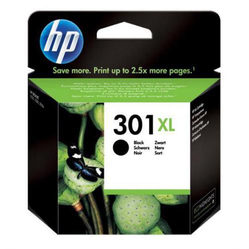 OEM HP 301XL High Capacity Black Ink Cartridge CH563EE