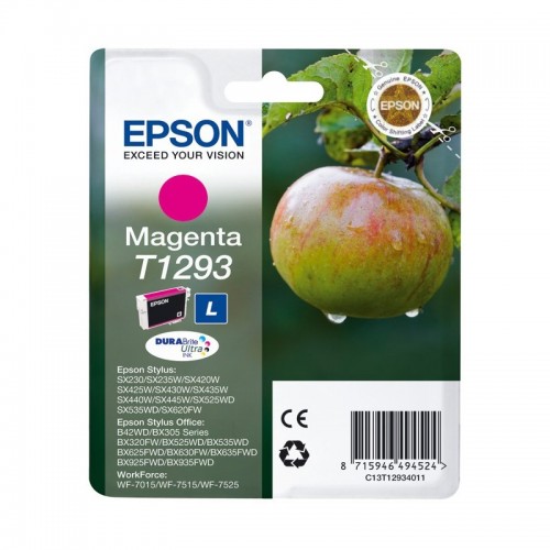 OEM Epson T1293 High Capacity Magenta Ink Cartridge C13T12934010 C13T12934012