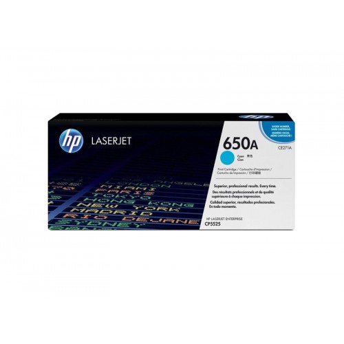 OEM HP CE271A (650A) Cyan Toner