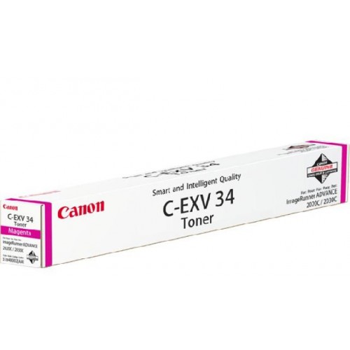 OEM Canon CEXV34 Magenta Toner Ctg 3784B002AA