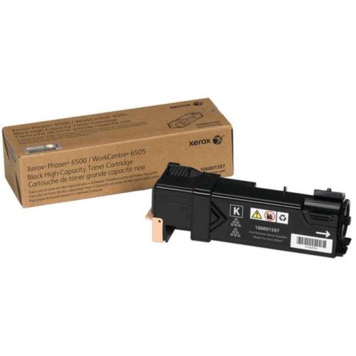 OEM Xerox Phaser 6500 Black 106R01597 3000 Pages Original Toner
