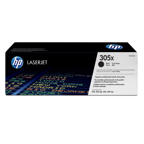 OEM HP CE410X Black 4000 Pages Original Toner 305X