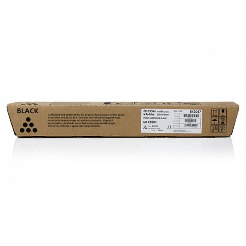 OEM Ricoh MPC3001 Black Toner Ctg 842047 841424 841579