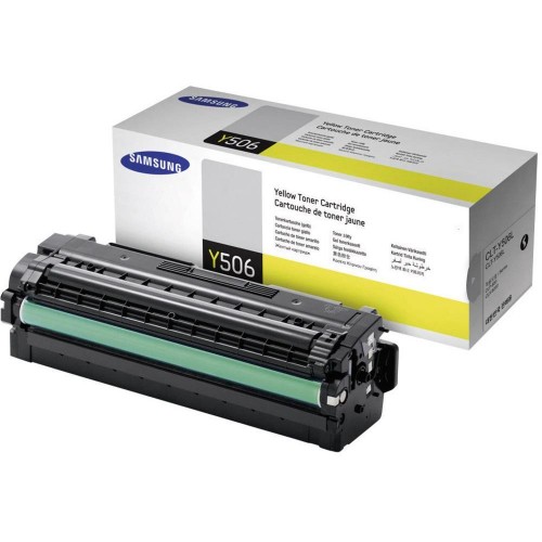 OEM Samsung CLT-Y506L SU515A Yellow 3500 Pages Original Toner