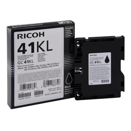 OEM Ricoh SG2100 Black Gel Ink SY GC41KL  405765