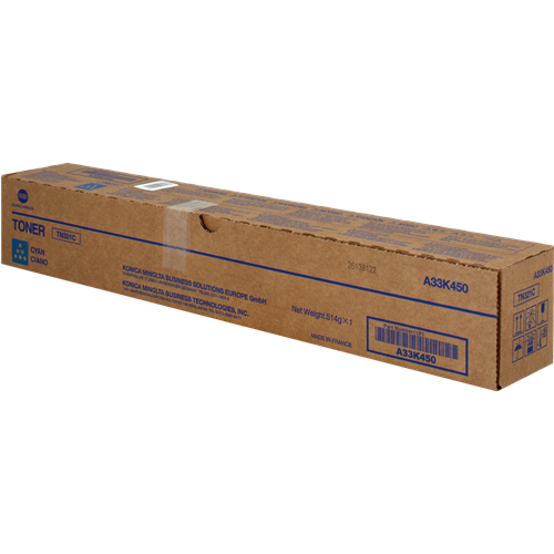 OEM Konica Minolta Bizhub C224 Cyan Toner  TN321C A33K450