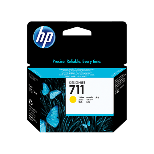 OEM HP CZ132A (711) Ink Cartridge Yellow 29ml
