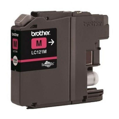 OEM Brother LC121M Ink Cartridge Magenta 300 Pages 3.9ml