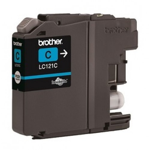 OEM Brother LC121C Ink Cartridge Cyan 300 Pages 3.9ml