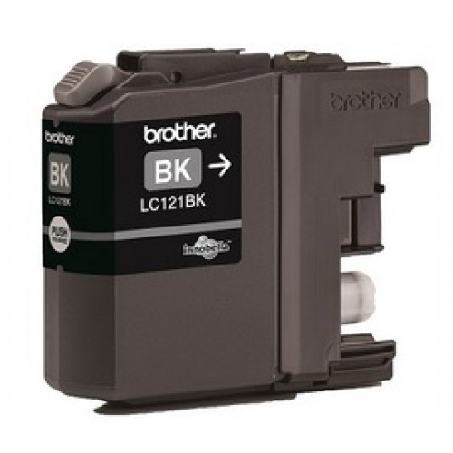 OEM Brother LC121BK Ink Cartridge Black 300 Pages 7.1ml