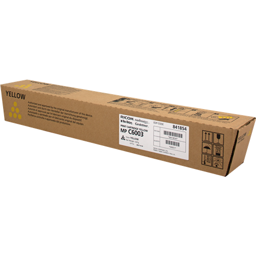 OEM Ricoh MPC6003 Yellow Toner 841854