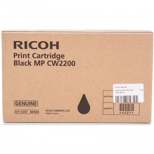OEM Ricoh MPCW2200 Black Ink Ctg 841635