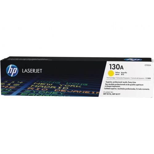 OEM HP CF352A Yellow 1000 Pages Original Toner 130A