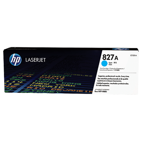 OEM HP CF301A 827A Toner Cyan 32K Pages