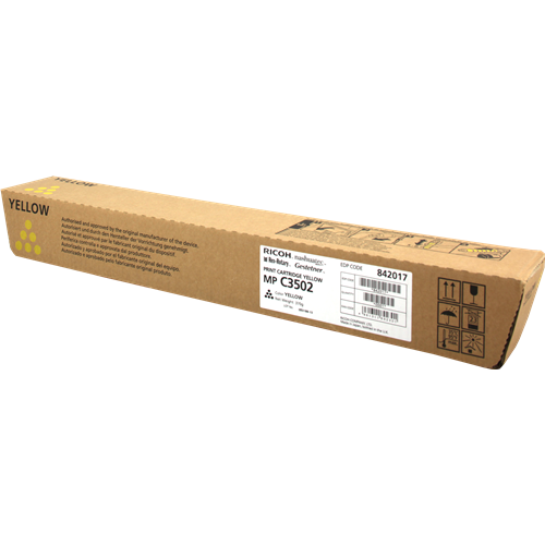 OEM Ricoh MPC3502 Yellow Toner  842017 841740