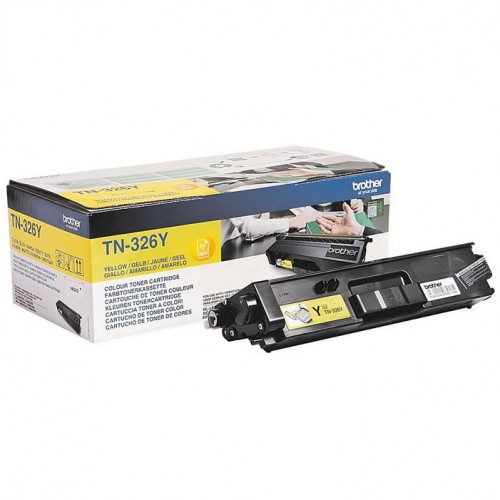 OEM Brother TN326Y Yellow 3500 Pages Original Toner