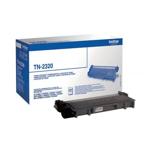 OEM Brother TN2320 Black 2600 Pages Original Toner