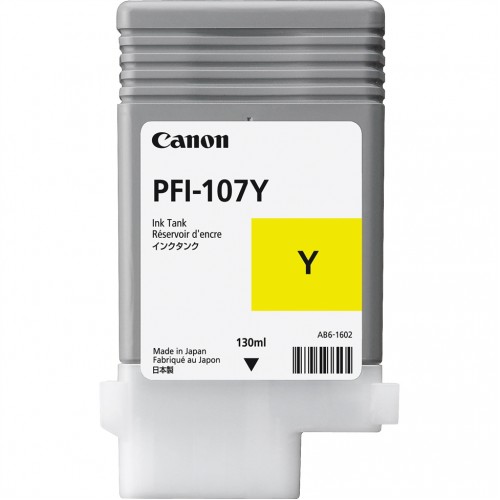 OEM Canon 6708B001 PFI-107Y ink cart YELLOW