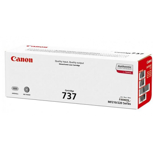 OEM Canon 9435B002 737 Black 2400 Pages Original Toner