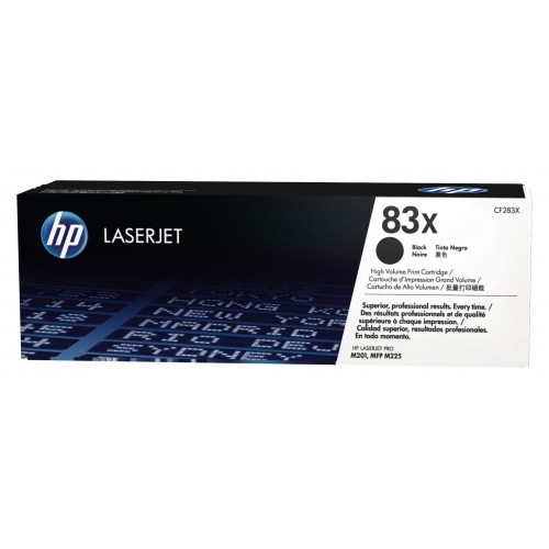 OEM HP CF283X Black 2200 Pages Original Toner 83X