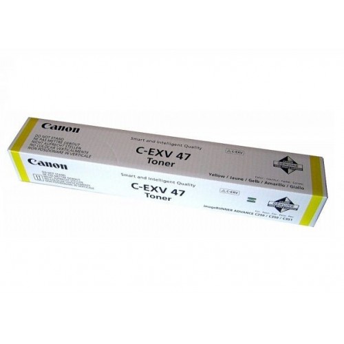 OEM Canon CEXV47 Yellow Toner Ctg 8519B002AA