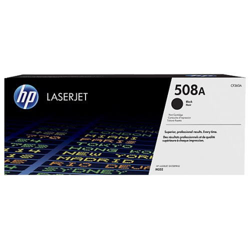 OEM HP CF360A Black 6000 Pages Original Toner 508A