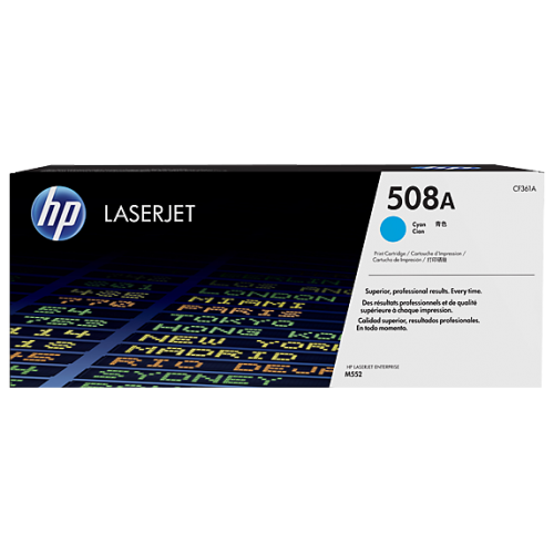 OEM HP CF361A Cyan 5000 Pages Original Toner 508A