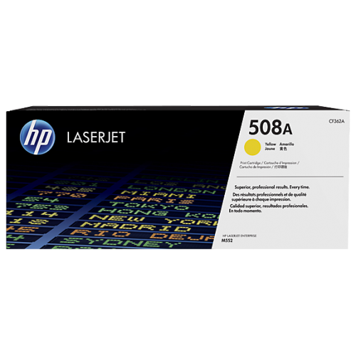 OEM HP CF362A Yellow 5000 Pages Original Toner 508A