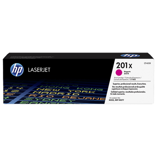 OEM HP CF403X Magenta 2300 Pages Original Toner 201X