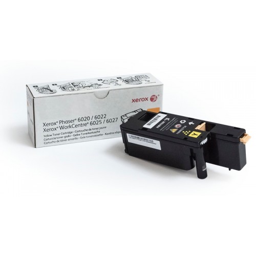 OEM Xerox 106R02758 6020 Yellow 1000 Pages Original Toner