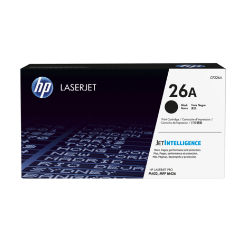 OEM HP CF226A Black 3100 Pages Original Toner 26A