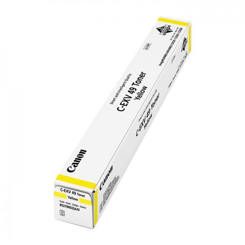 OEM Canon 8527B002 C-EXV49Y Yellow 19000 Pages Original Toner