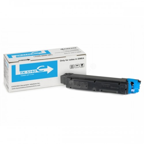 OEM Kyocera TK5140C Cyan 5000 Pages Original Toner 1T02NRCNL0