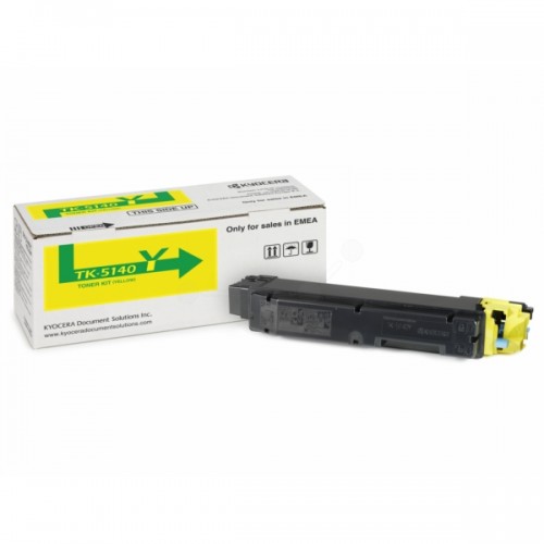 OEM Kyocera TK5140Y Yellow 5000 Pages Original Toner 1T02NRANL0
