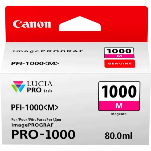 OEM Canon 0548C001 PFI-1000M ink cart MAGENTA
