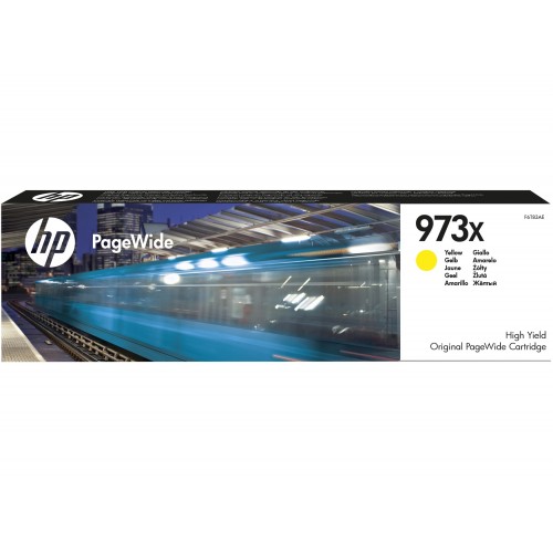 OEM HP 973X High Yield Yellow 7000 Pages Original Ink  F6T83AE